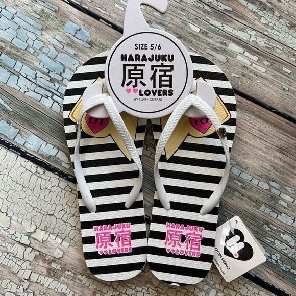 Harajuku Lovers by Gwen Stefani Flip Flops - Picture 2 of 6